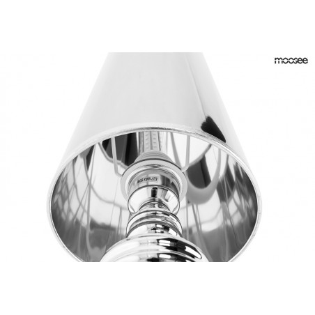 MSE010100226 MOOSEE lampa ścienna QUEEN 15 srebrna