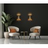 MSE010100226 MOOSEE lampa ścienna QUEEN 15 srebrna