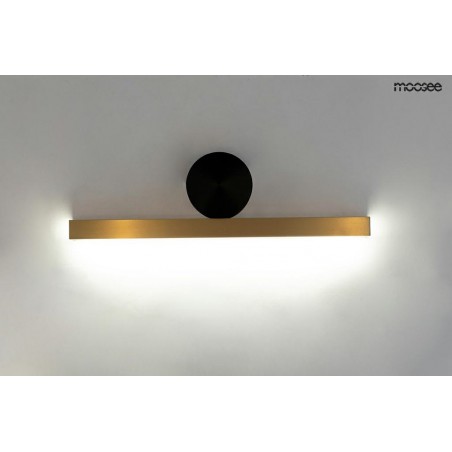 MSE010100290 MOOSEE lampa ścienna WAND 45 złota