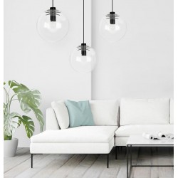 MSE010100308 MOOSEE lampa wisząca SANDRA 30 czarna