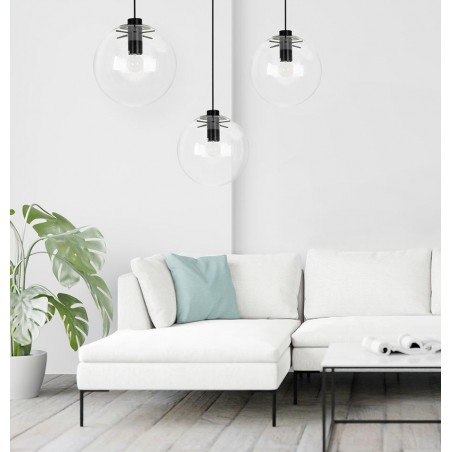 MSE010100308 MOOSEE lampa wisząca SANDRA 30 czarna