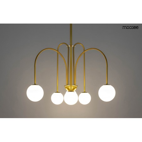 MSE010100318 MOOSEE lampa wisząca NERI złota