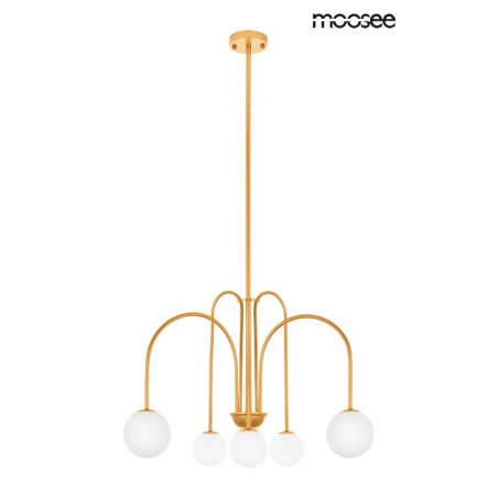 MSE010100318 MOOSEE lampa wisząca NERI złota