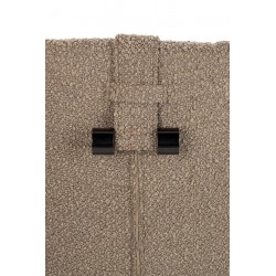 KH1301100125 Fotel TEDDY GRAND ciemny brązowy z podnóżkiem