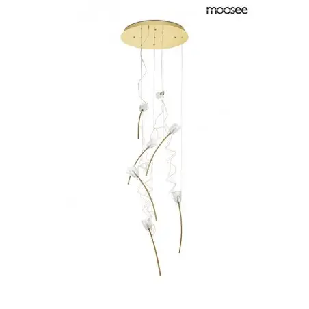 MSE1501100170 MOOSEE lampa wisząca TULIPPE 7 DISC złota