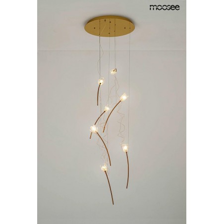 MSE1501100170 MOOSEE lampa wisząca TULIPPE 7 DISC złota