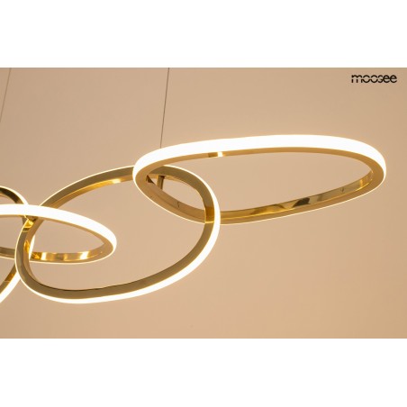 MSE1501100202 MOOSEE lampa wisząca JAZZ 5 złota