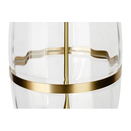 MD12001-1T-200 Lampa wisząca CHAPLIN 200 mosiądz - LED, szkło