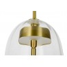 MD12001-1T-200 Lampa wisząca CHAPLIN 200 mosiądz - LED, szkło