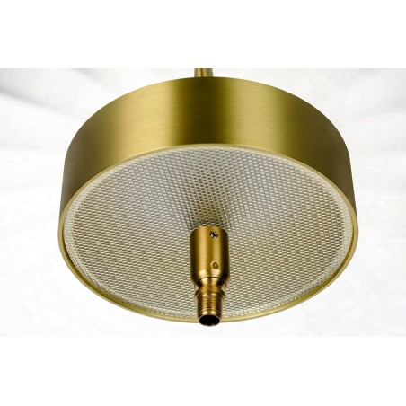 MD12001-1T-200 Lampa wisząca CHAPLIN 200 mosiądz - LED, szkło