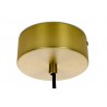 MD12001-1T-200 Lampa wisząca CHAPLIN 200 mosiądz - LED, szkło