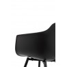 293-CPP3.BLACK Krzesło ECMO ARM czarne