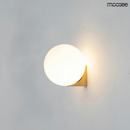 MSE010400223 MOOSEE lampa ścienna BOLL złota