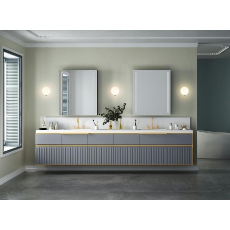 MSE010400223 MOOSEE lampa ścienna BOLL złota