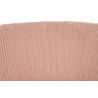 HE510X-3.PECH.PINK Fotel LOW TEDDY PINK różowy
