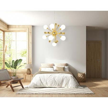 MSE010100252 MOOSEE lampa wisząca AURELIA złota