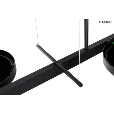 MSE1501100210 MOOSEE lampa wisząca PLANT LINE czarna