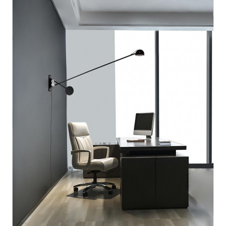MSE1501100211 MOOSEE lampa ścienna GEAR czarna