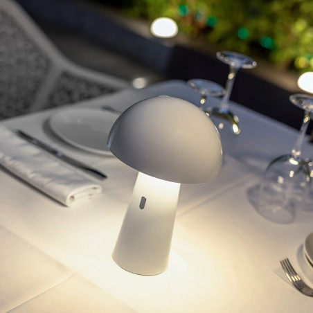 LUMSTK025BXWLNW NEW GARDEN lampa biurkowa SHITAKE BLANCO