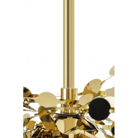 JD8653-1.GOLD Lampa wisząca MONETE SINGLE złota - metal