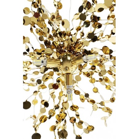 JD8653-1.GOLD Lampa wisząca MONETE SINGLE złota - metal