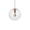 XCP7538-20.COPPER Lampa wisząca SANDRA 20 miedziana - szkło, metal