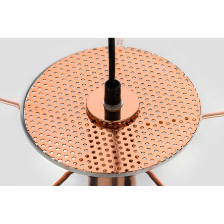 XCP7538-20.COPPER Lampa wisząca SANDRA 20 miedziana - szkło, metal