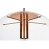 XCP7538-20.COPPER Lampa wisząca SANDRA 20 miedziana - szkło, metal