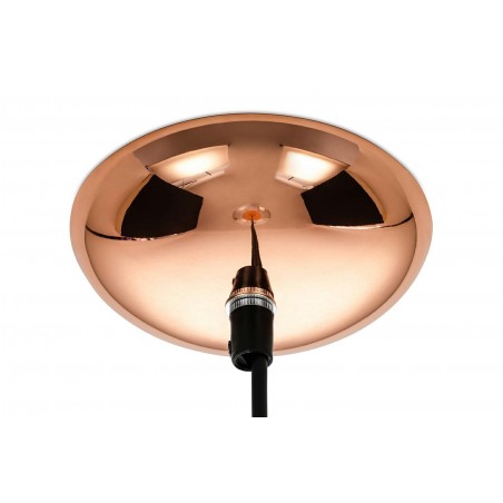 XCP7538-20.COPPER Lampa wisząca SANDRA 20 miedziana - szkło, metal