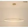 MSE1501100158 MOOSEE lampa wisząca RING SLIM 100 złota