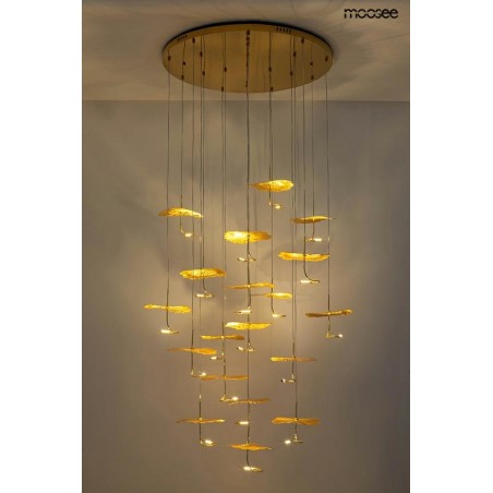MSE1501100168 MOOSEE lampa wisząca LEAFS DISC złota
