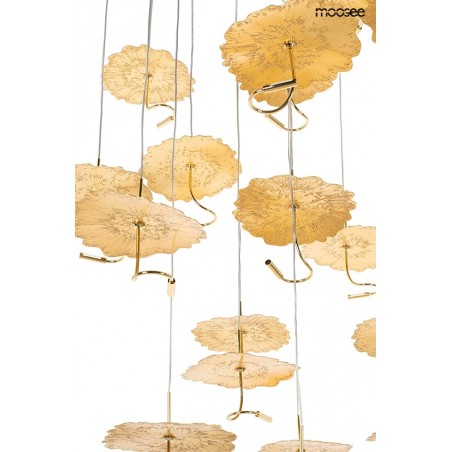 MSE1501100168 MOOSEE lampa wisząca LEAFS DISC złota