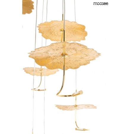 MSE1501100168 MOOSEE lampa wisząca LEAFS DISC złota