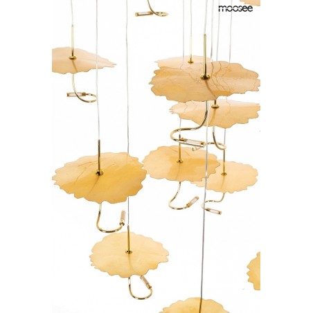 MSE1501100168 MOOSEE lampa wisząca LEAFS DISC złota