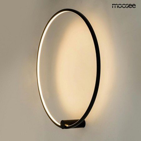 MSE1501100399 MOOSEE lampa ścienna HOOP 80 czarna
