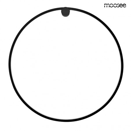 MSE1501100399 MOOSEE lampa ścienna HOOP 80 czarna