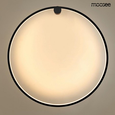MSE1501100399 MOOSEE lampa ścienna HOOP 80 czarna