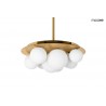 MSE1501100439 MOOSEE lampa wisząca BACARDI złota