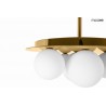 MSE1501100439 MOOSEE lampa wisząca BACARDI złota