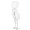 MSE1501100431 Lampa podłogowa KOŃ HORSE STAND M biała  - włókno szklane