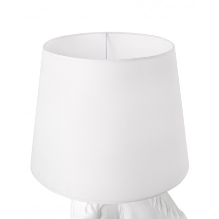 MSE1501100431 Lampa podłogowa KOŃ HORSE STAND M biała  - włókno szklane