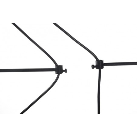 JD0032-4P Lampa wisząca FLUSSO LINE 4 czarna