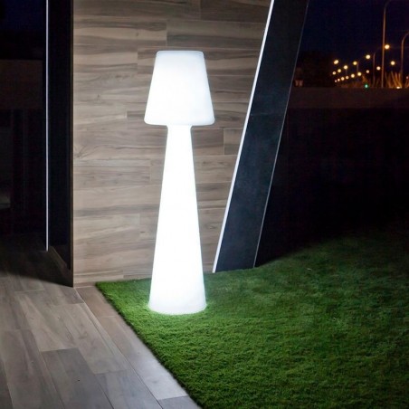 LUMLL165WLNW NEW GARDEN lampa podłogowa LOLA 165 BATTERY biała