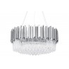 DW-D5688M.SILVER Lampa wisząca IMPERIAL SILVER 80 - stal, kryształ