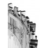 DW-D5688M.SILVER Lampa wisząca IMPERIAL SILVER 80 - stal, kryształ
