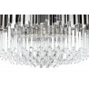 DW-D5688M.SILVER Lampa wisząca IMPERIAL SILVER 80 - stal, kryształ