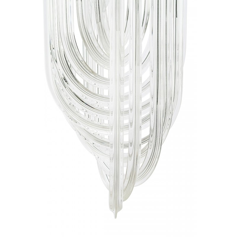 JD9607-L.GOLD Lampa wisząca MURANO L złota - szkło, metal