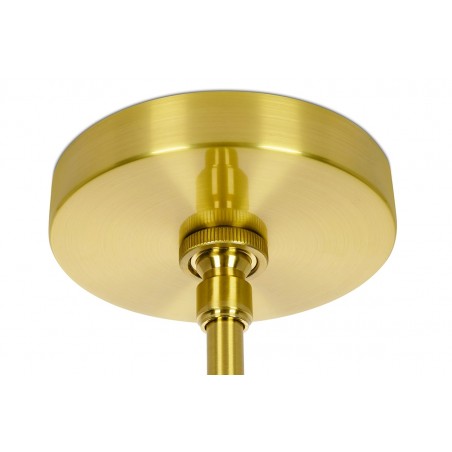 MD21419-2M.BLACK.GD Lampa wisząca APOLLO 1 czarna - szczotkowane złoto