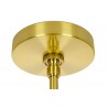 MD21419-2M.BLACK.GD Lampa wisząca APOLLO 1 czarna - szczotkowane złoto