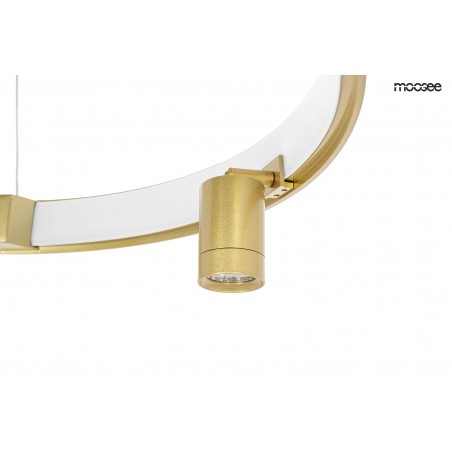 MSE010100161 MOOSEE lampa wisząca CIRCLE SPOT 98 GOLD złota